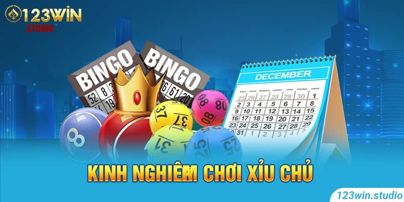 Kinh nghiệm chơi xỉu chủ