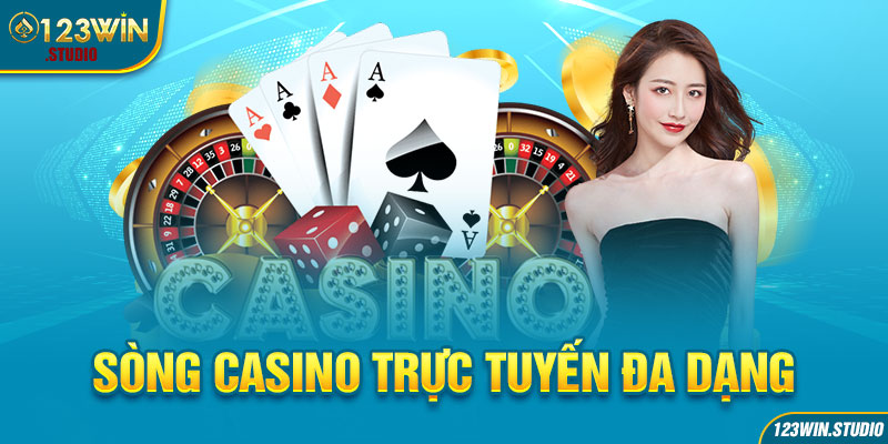 Sòng casino trực tuyến đa dạng